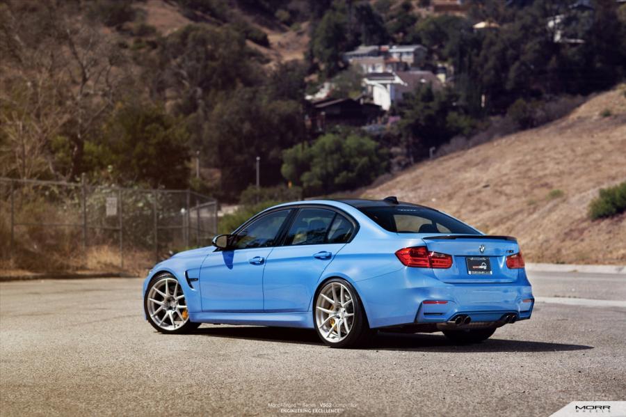  BMW M3 on MORR Wheels 2014 года  (фото 2 из 10)